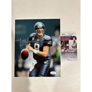Matt Hasselback signed autographed Seattle Seahawks 8x10 photo JSA